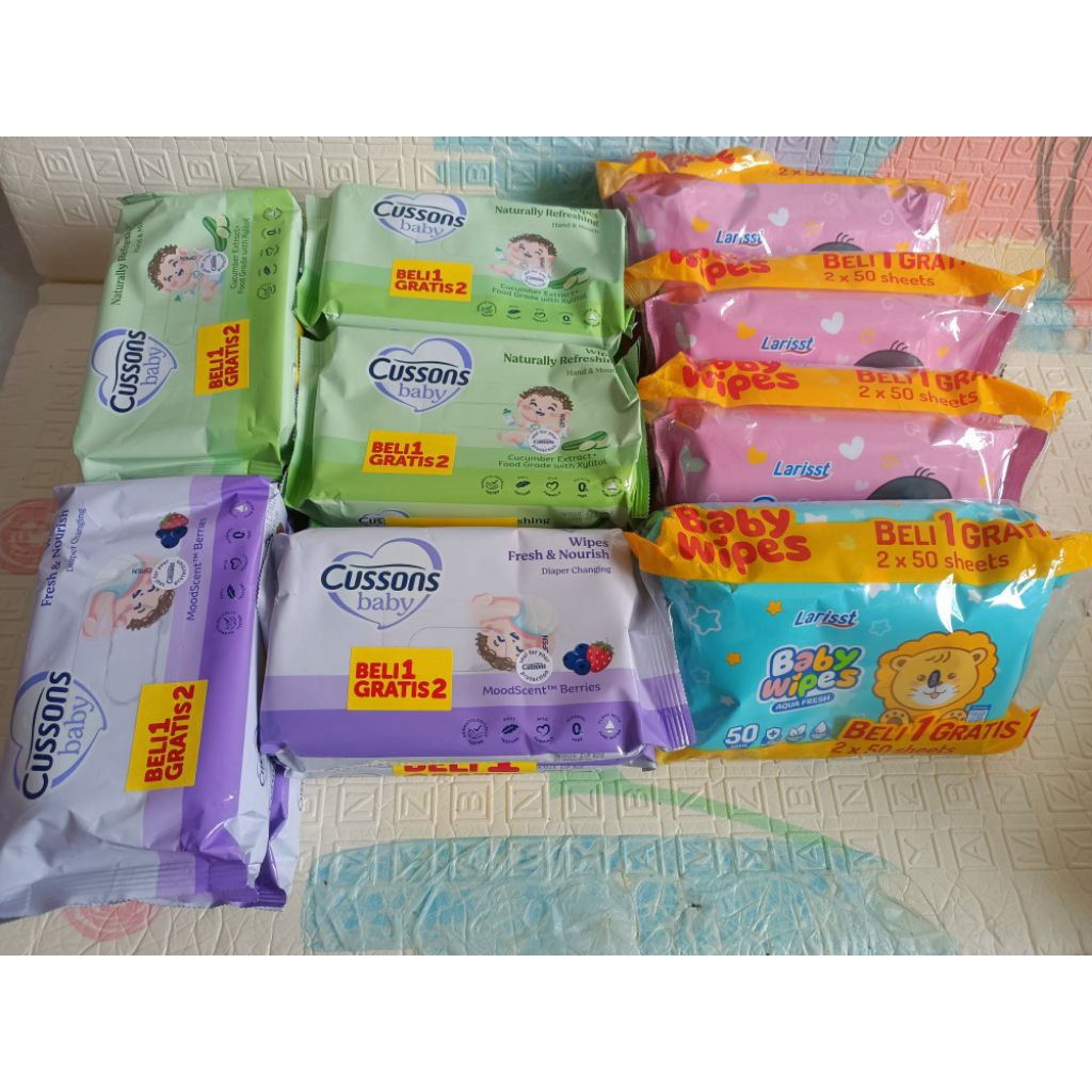 Cussons Tisu basah