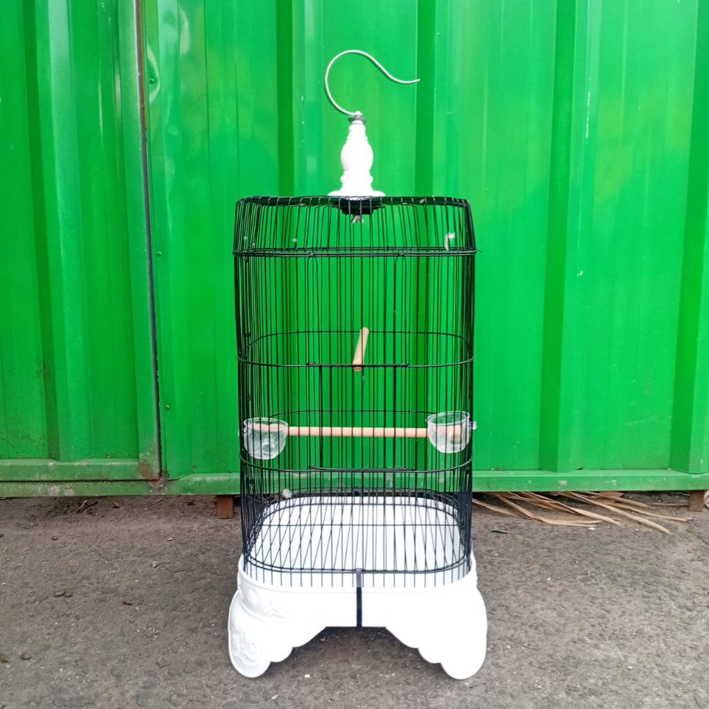 kandang burung besi kotak