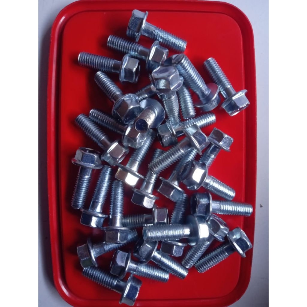 Baut 12" ukuran M8x25 untuk kick stater stater kaki selaan motor all matik Mio karbu beat Vario scop