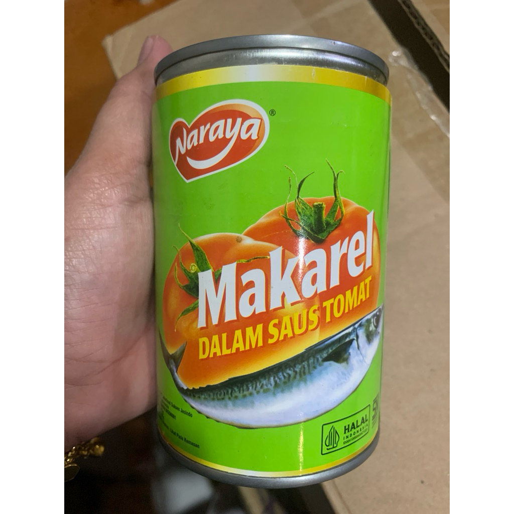 Sarden kaleng Naraya Makarel saus tomat