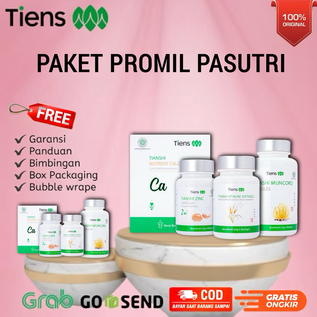 Tiens Paket Promil ~ Original Resmi Sudah Bpom dan Mui