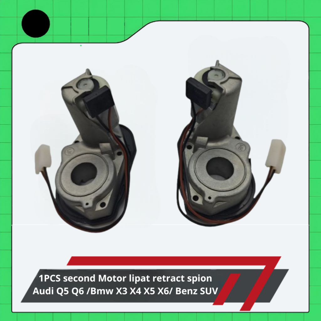 1PCS second Motor lipat retract spion Audi Q5 Q6 /Bmw X3 X4 X5 X6/ Benz SUV