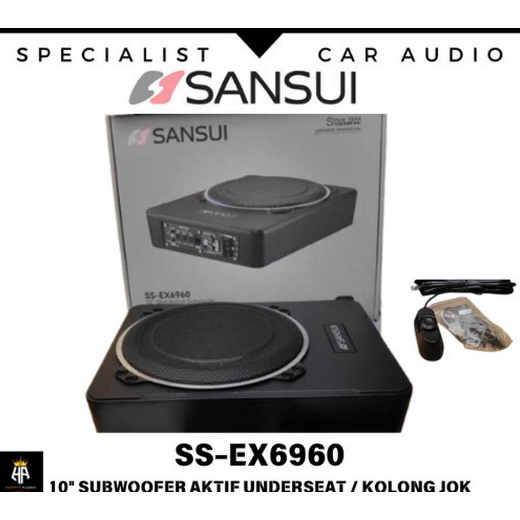 Subwoofer Kolong Aktif Sansui SE-1000SL / Sub Kolong Mobil