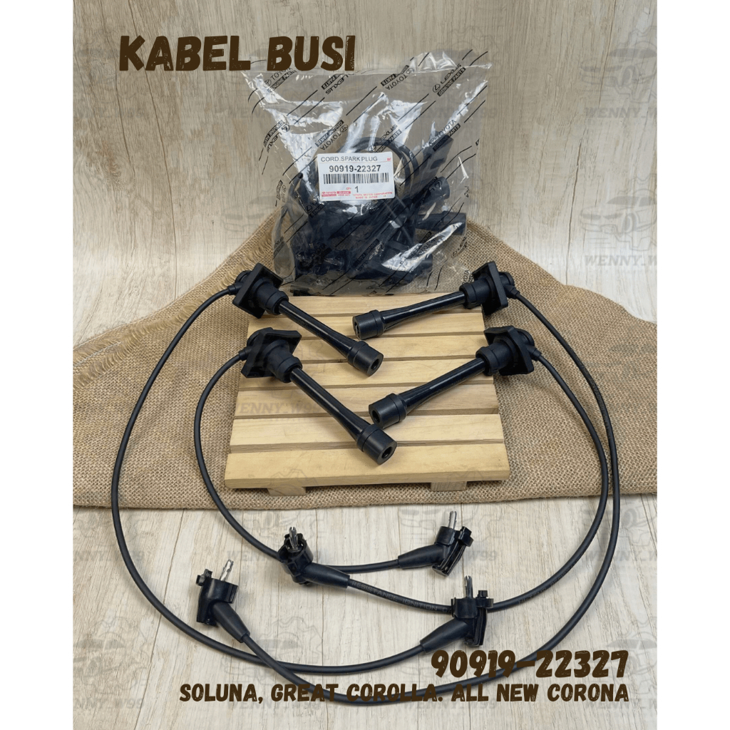 KABEL BUSI TOYOTA SOLUNA, GREAT COROLLA, ALL NEW COROLLA– K22327 // 90919-22327