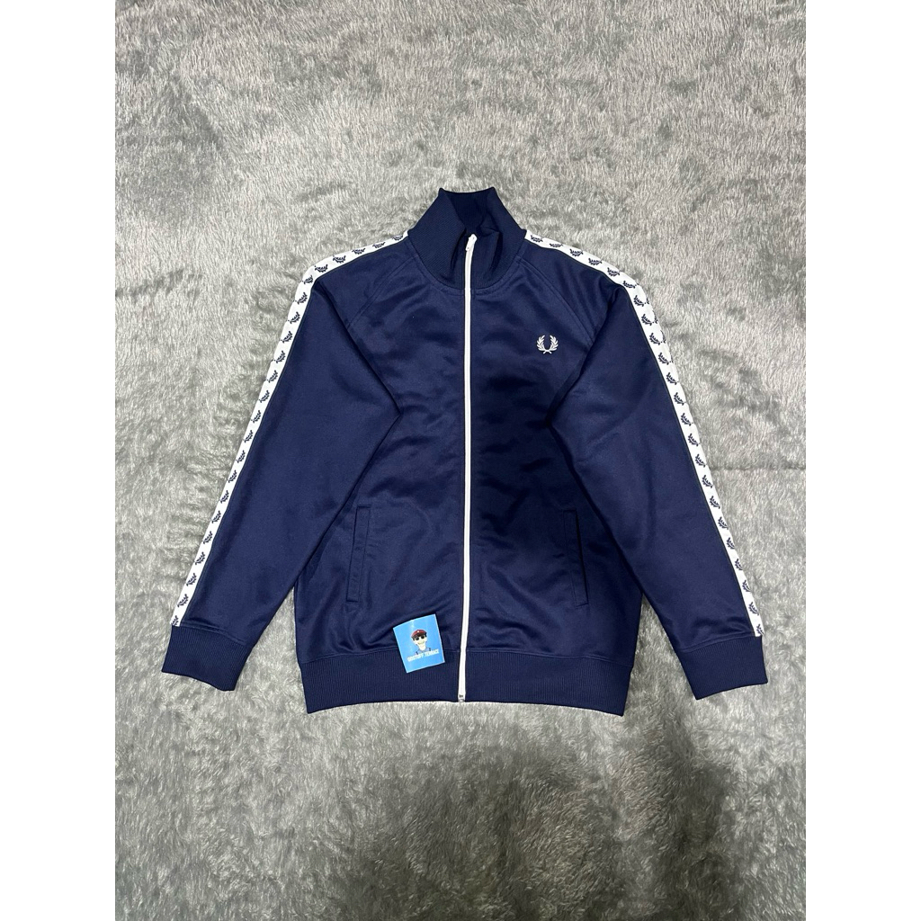 tracktop fred perry navy