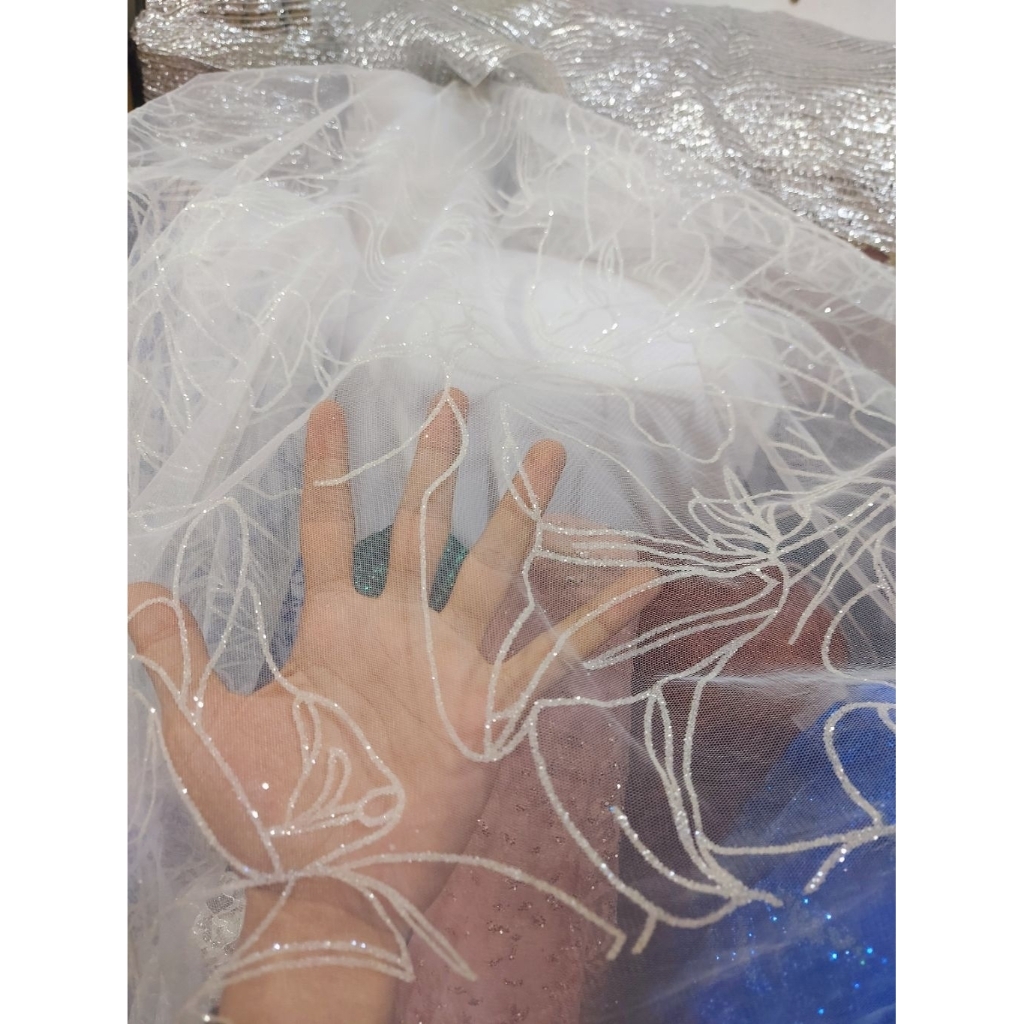 kain tile premium  - kain tile gliter  - kain tile original  - kain tile motif [BW] dr