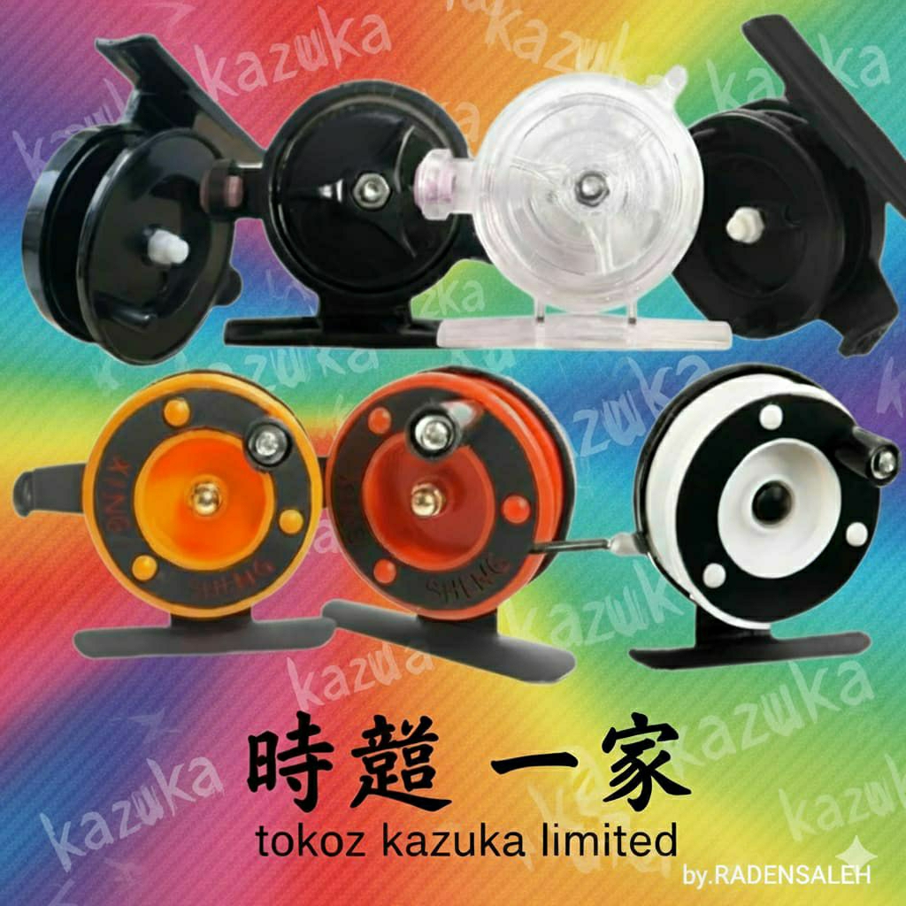 TOKOS REEL PANCING KAZUKA PLAT BESI KUAT TAPI RINGAN