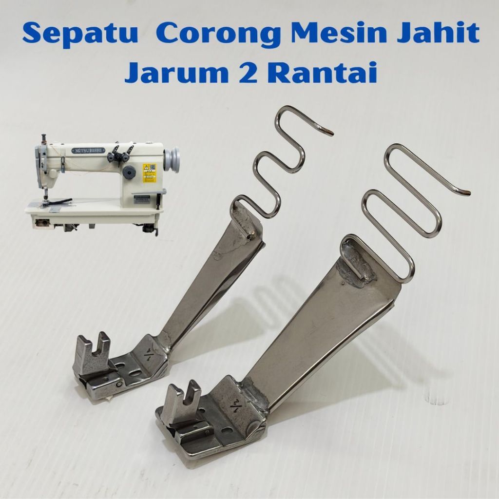 Corong Mesin Jahit Highspeed Jarum 2 Rantai Tanpa pembatas