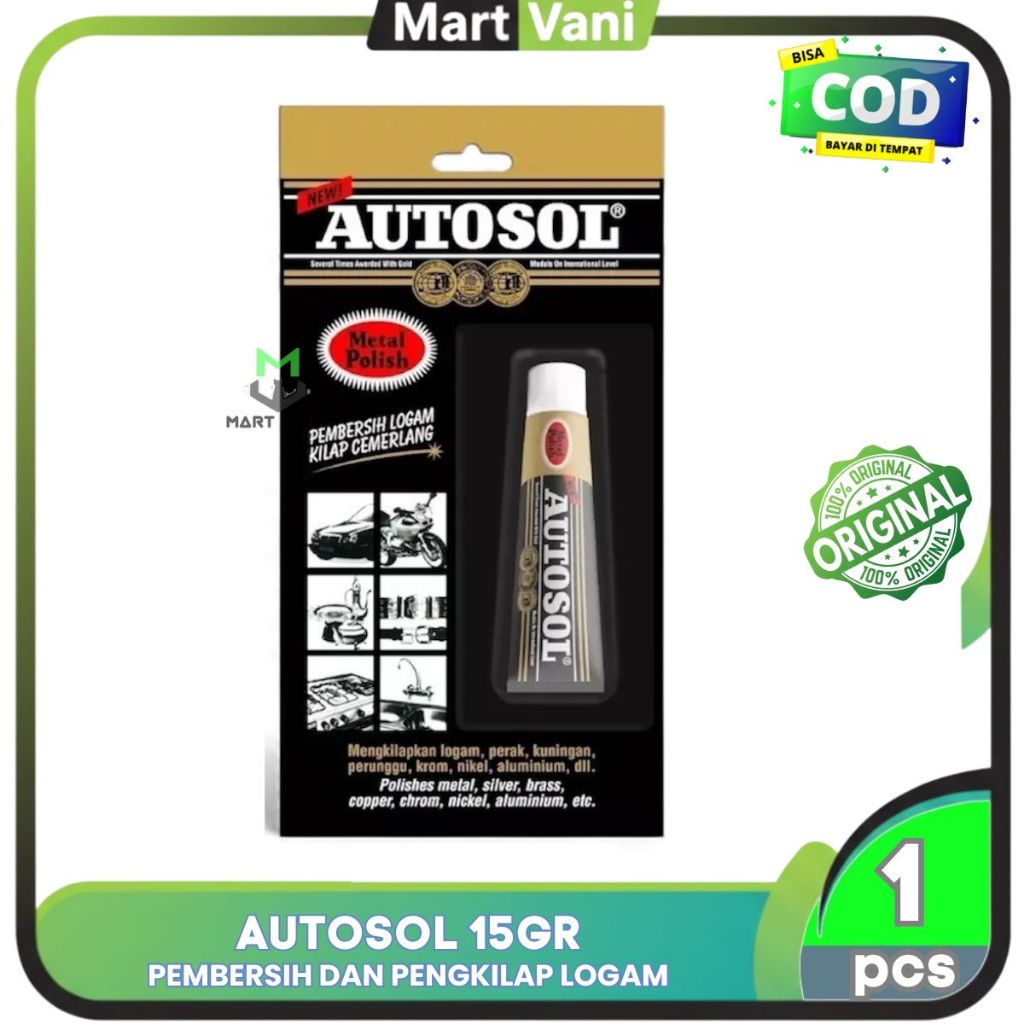 AUTOSOL METAL POLISH 15 gr