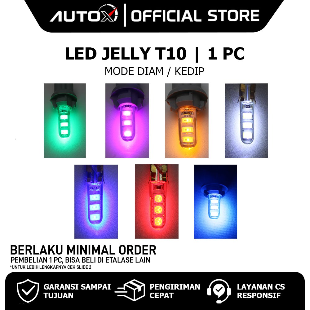 LED Sein Jelly T10 Vario 125 150 & Beat Pop Street & Scoopy & Mio S M3 & Tiger & ADV & Supra & RX Ki