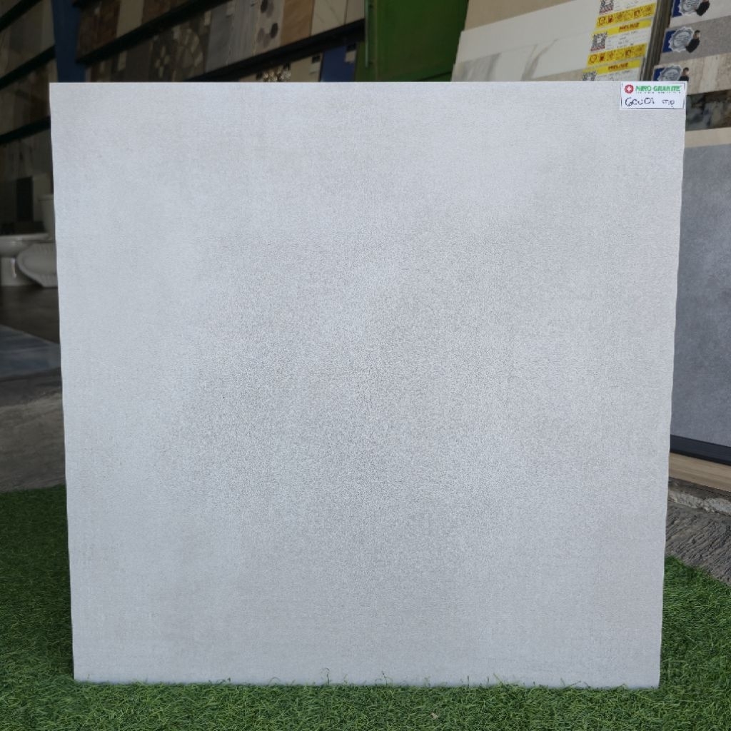 Niro Granite Matt Industrial Cementous Amber White 60x60 GGCU01 2ND