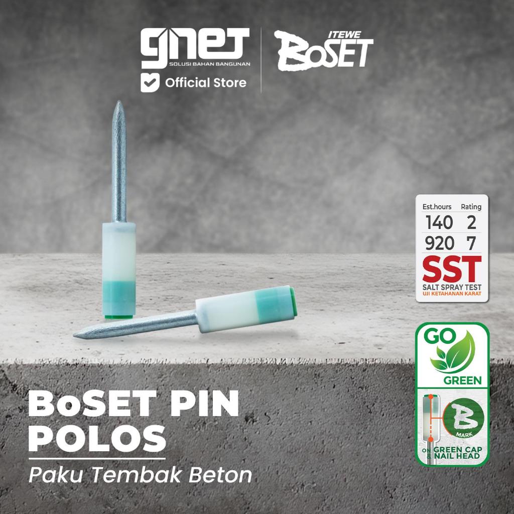BoSET PIN Polos | Paku Beton BoSET Drive Pins