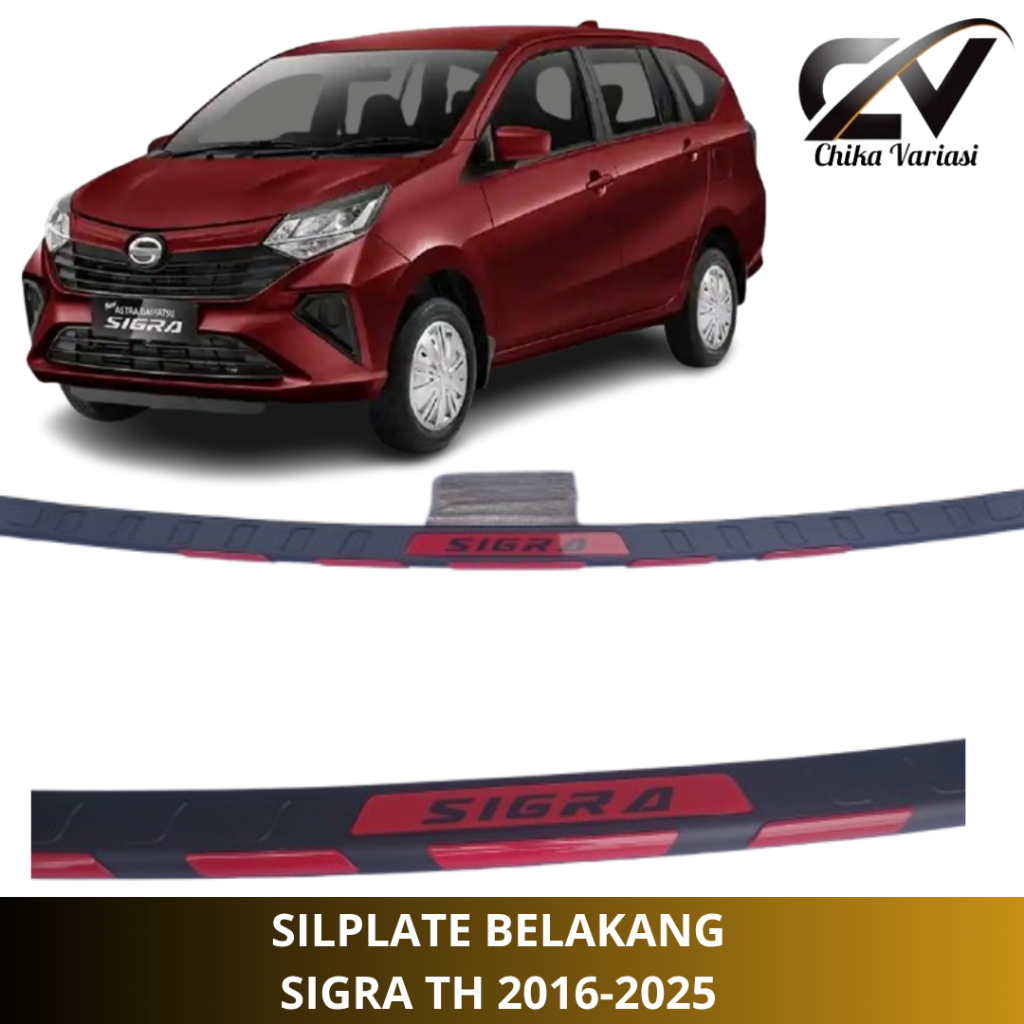 Sillplate Belakang Injakan Belakang Mobil Sigra 2016 - 2025