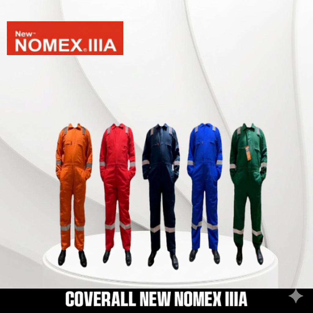 Wearpack Coverall NOMEX IIIA Aramid-Anti Api Bersertifikat