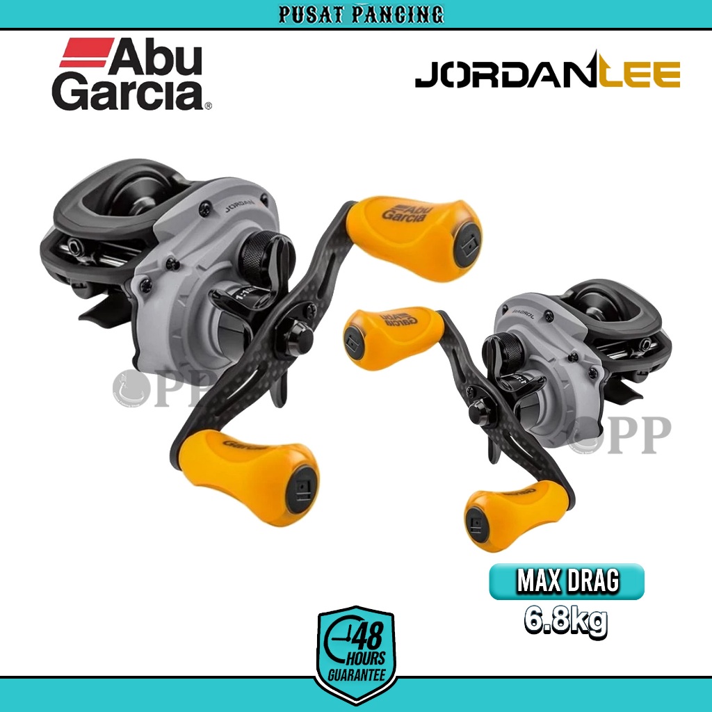 PUSATPANCING5 - Reel Pancing Baitcasting Abu Garcia Jordan Lee 10+1BB One Piece Graphite Frame Handl