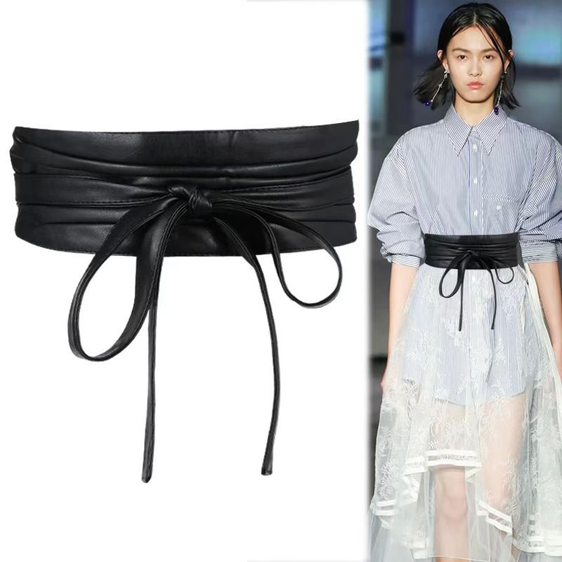 BGS-292 Belt Wanita Sabuk Besar Ikat Pinggang Gesper Fashion Casual Dewasa Obi Karet Mewah Kekinian