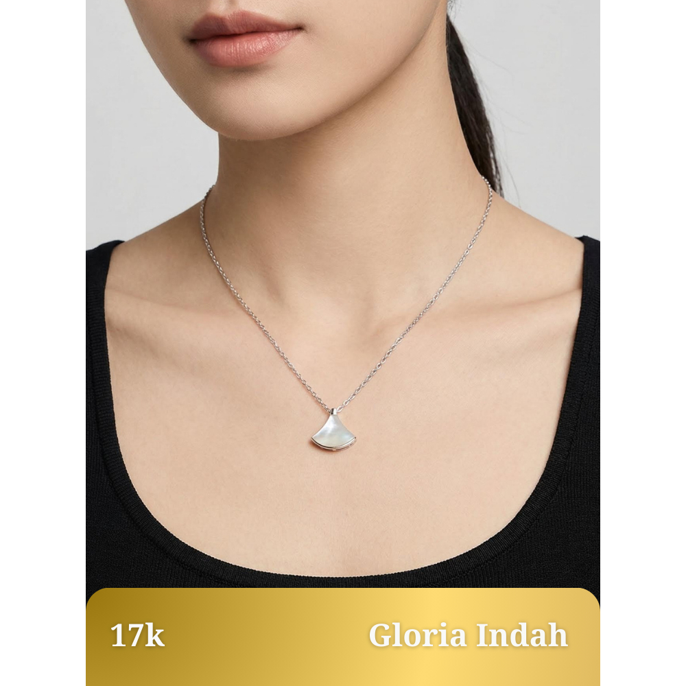 GLORIA INDAH - KALUNG EMAS MODEL KIPAS -   N.JJ  - MPX 17K