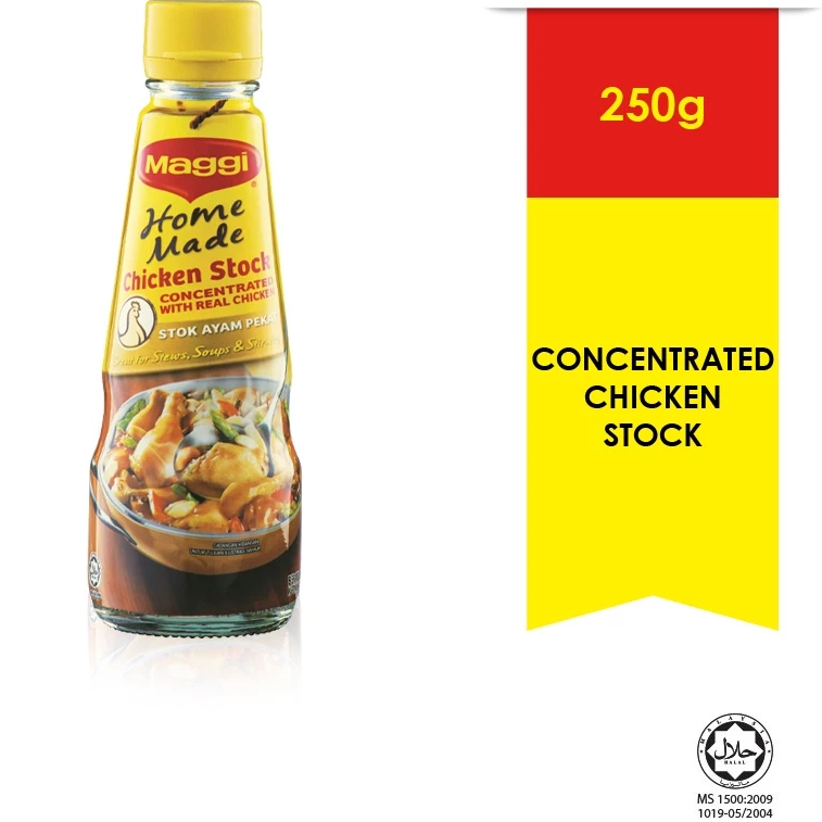 Maggi Homemade Chicken Stock Kaldu Ayam Cair Maggi Stok Pekat Ayam