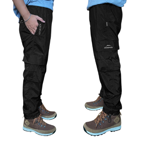MERMOUNT | CELANA PANJANG KACKAR | CELANA CARGO PARASUT UNISEX | OLAHRAGA | MENDAKI GUNUNG