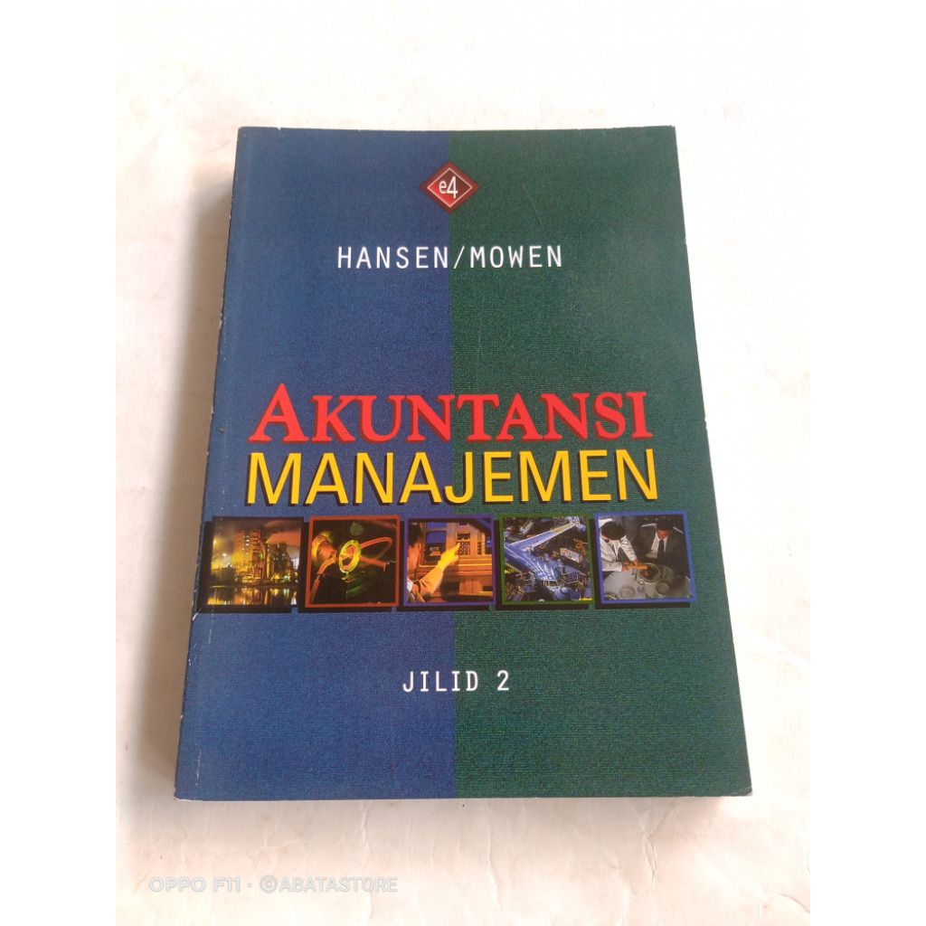 BUKU AKUNTANSI MANAJEMEN JILID 2 EDISI 4 HANSEN / MOWEN