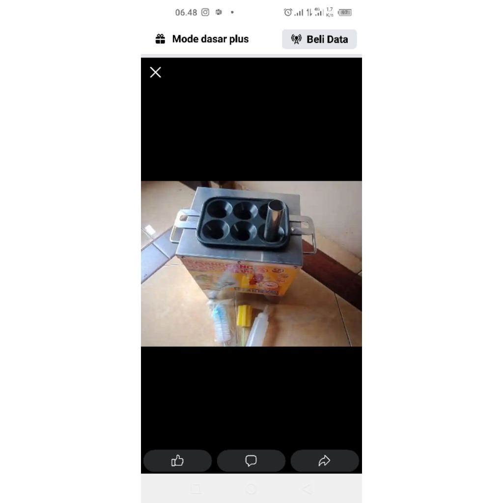 Getra Pemanggang Sosis Telur 6 Lubang