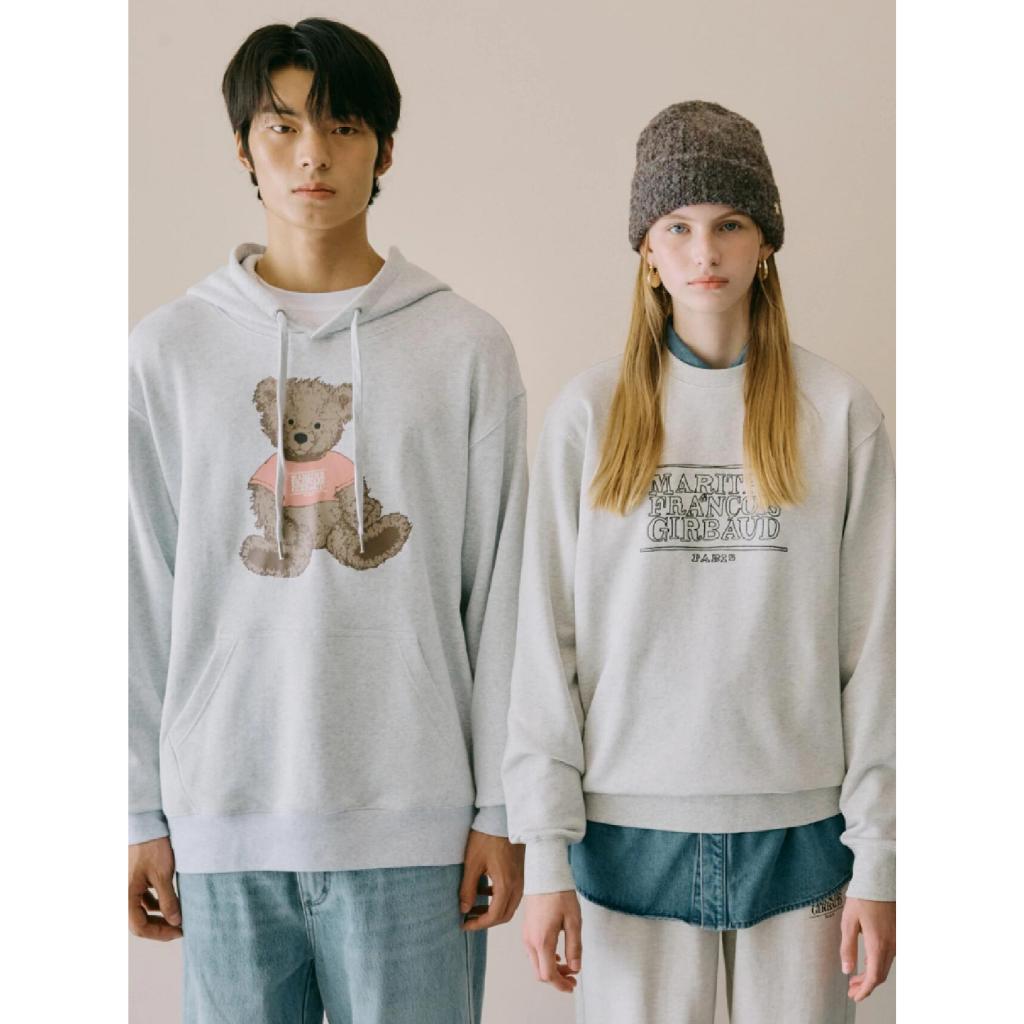 Doodle Bear Marithe Print Loose fit Unisex Sweater + Hoodie MFG2550