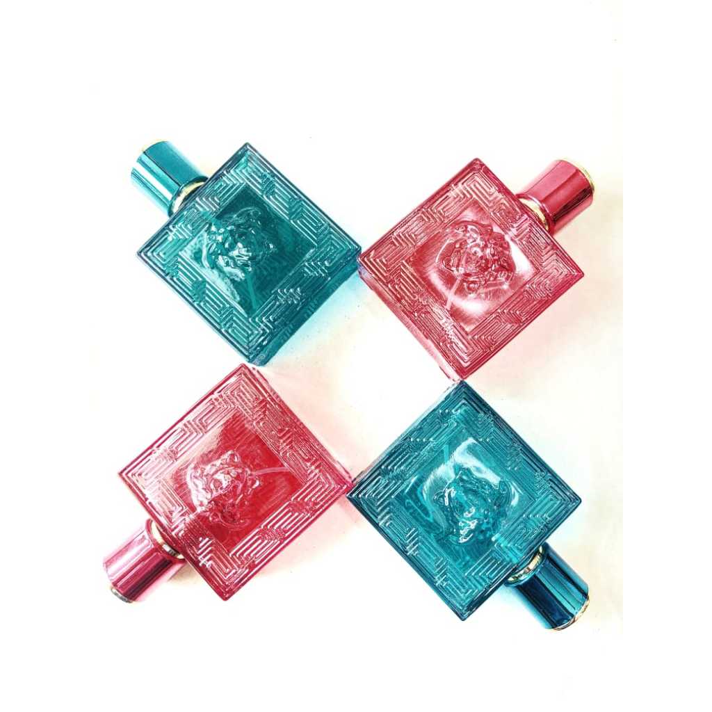 Botol Parfume Spray Kaca Kristal Premium Look By Versace Eros 50ml