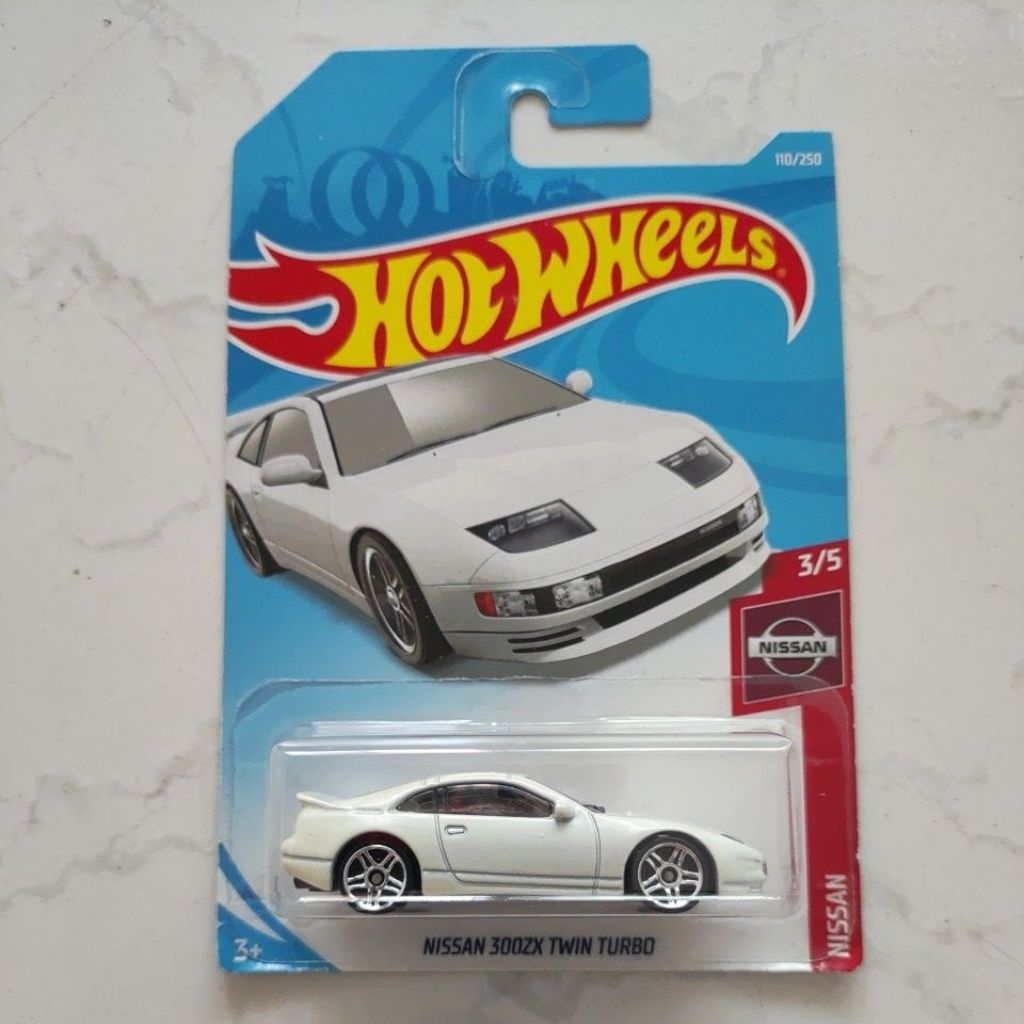 Hotwheels Nissan 300ZX Twin Turbo Putih