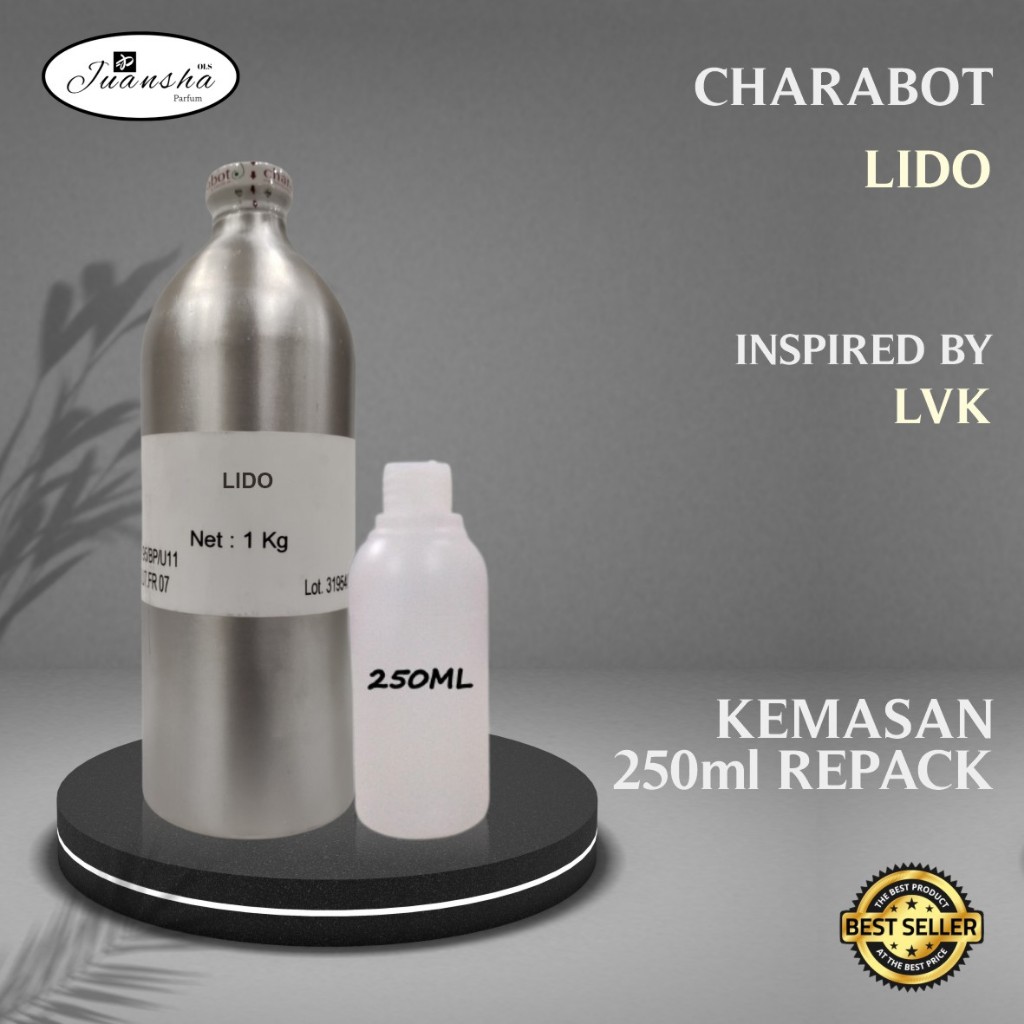 BIBIT PARFUM MURNI LIDO | CHARABOT 250ML REPACK