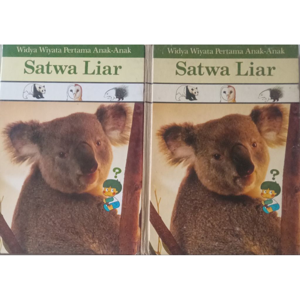 BUKU ENSIKLOPEDIA WIDYA WIDYA ANAK-ANAK SATWA LIAR BEKAS ORIGINAL