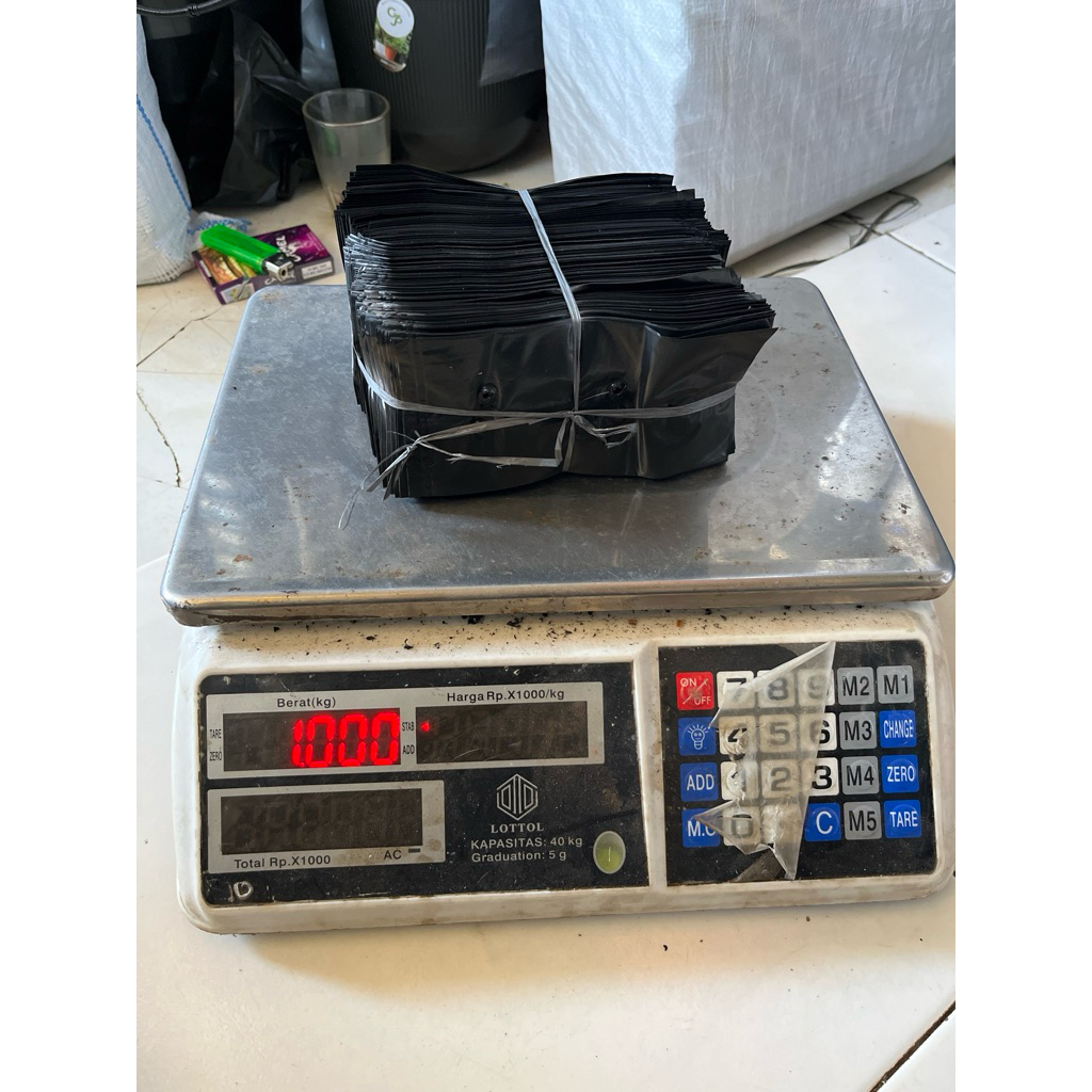 Polybag 15x15 1Kg Polybag Tanaman Buah Dan sayur