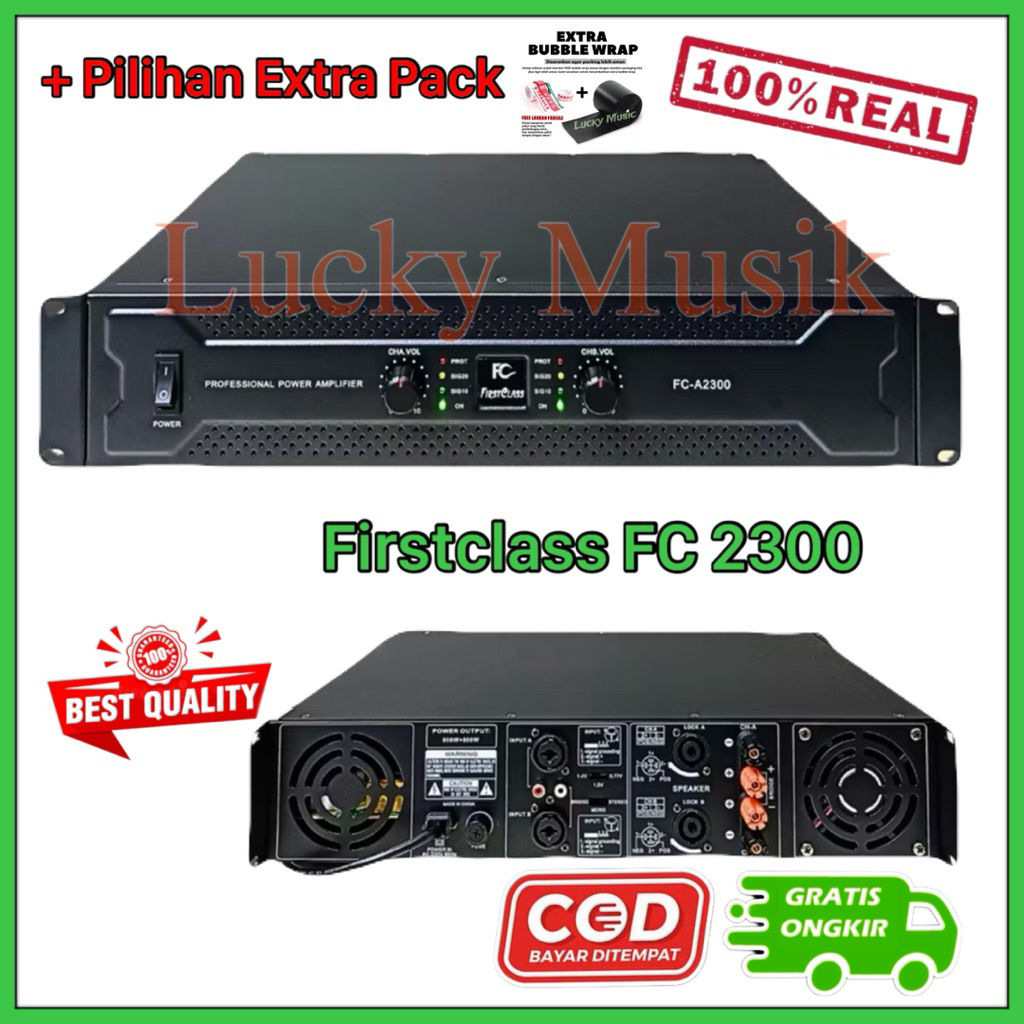 Power Amplifier FirstClass FC A2300 Original Profesional Power Amplifier Fca 2300 Fca2300 fc 2300 ( 