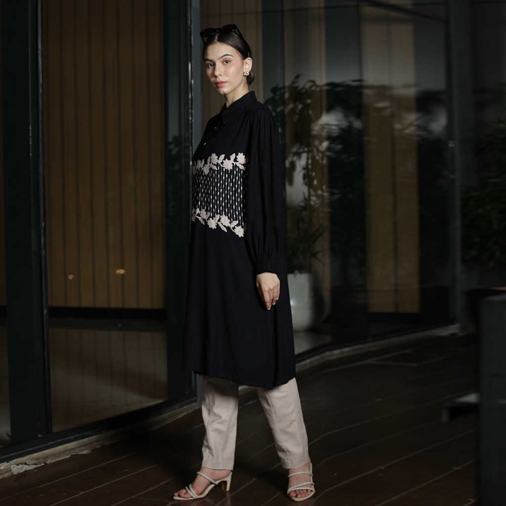 Batik Huza - Tunik Merziha - Atasan Batik Wanita