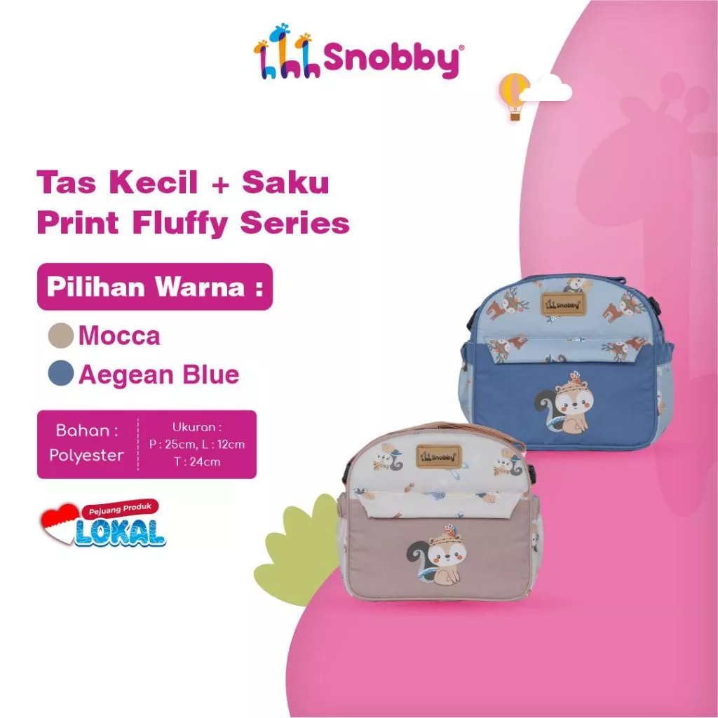 Snobby Tas Bayi Kecil - Tas Perlengkapan Bayi Kecil