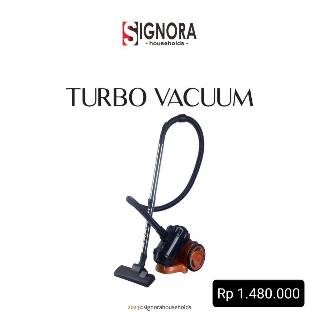 Vacum Cleaner Turbo Signora Rose Gold 5m Cable