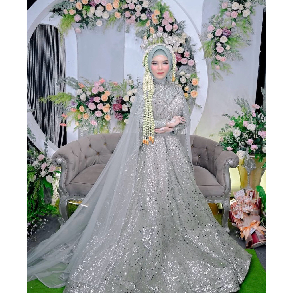 Gaun pengantin bekas rok pengantin kebaya pengantin bekas