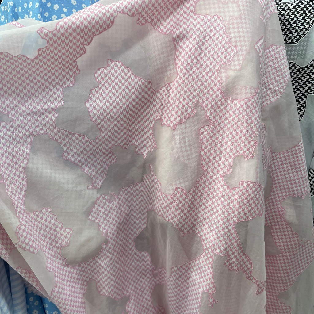 kain organza Motif - Kain Organza | Harga per setengah meter