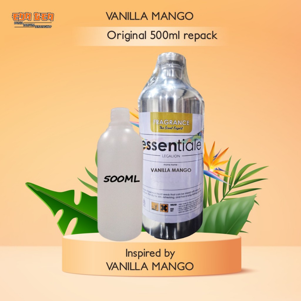 BIBIT PARFUM MURNI VANILLA MANGO | 500ML