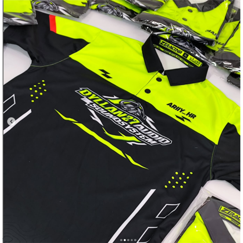 KAOS JERSEY RACING BEBAS RIQWES NAMA TEAM NOMER PUNGGU SPONSOR