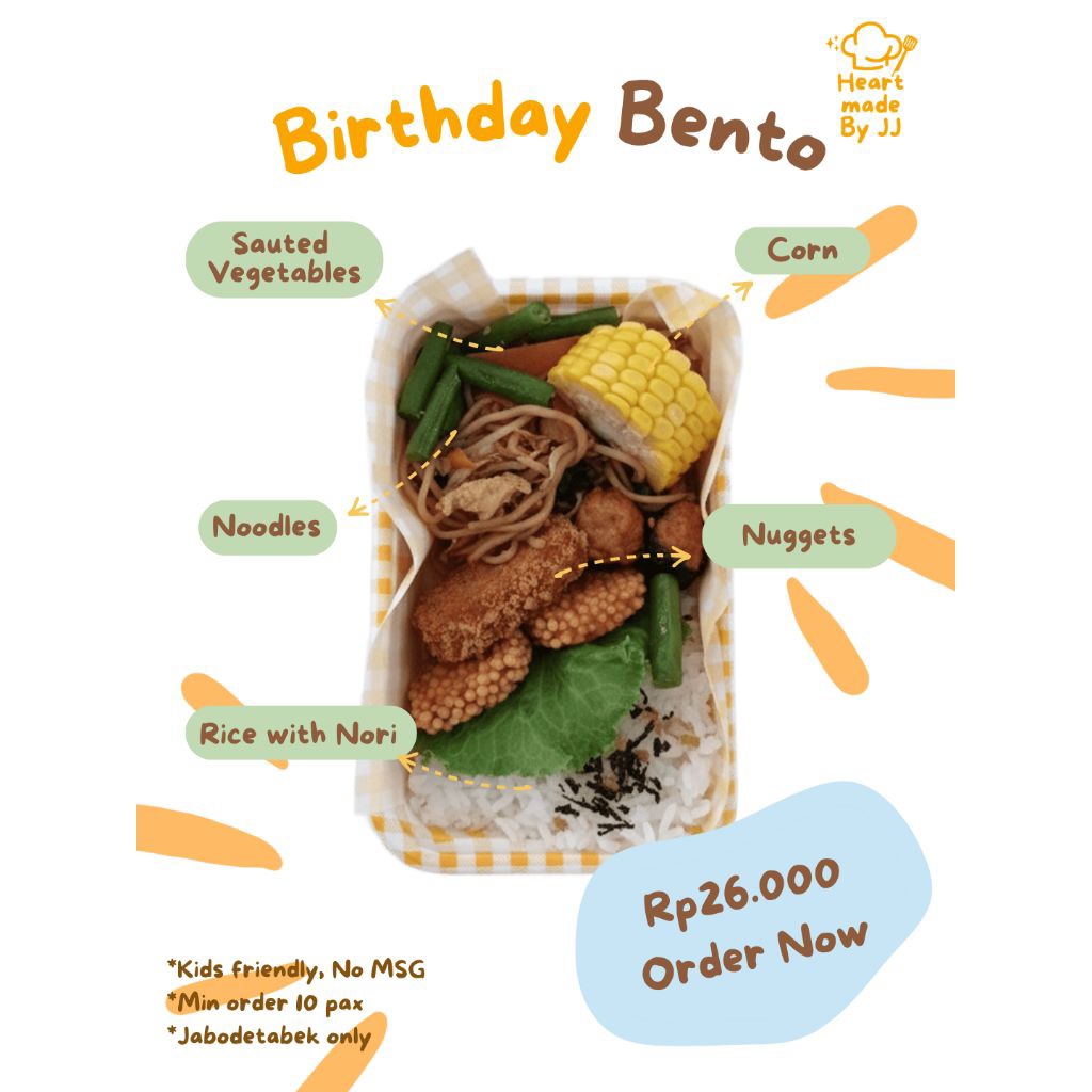 Birthday Hampers | Kids Bento
