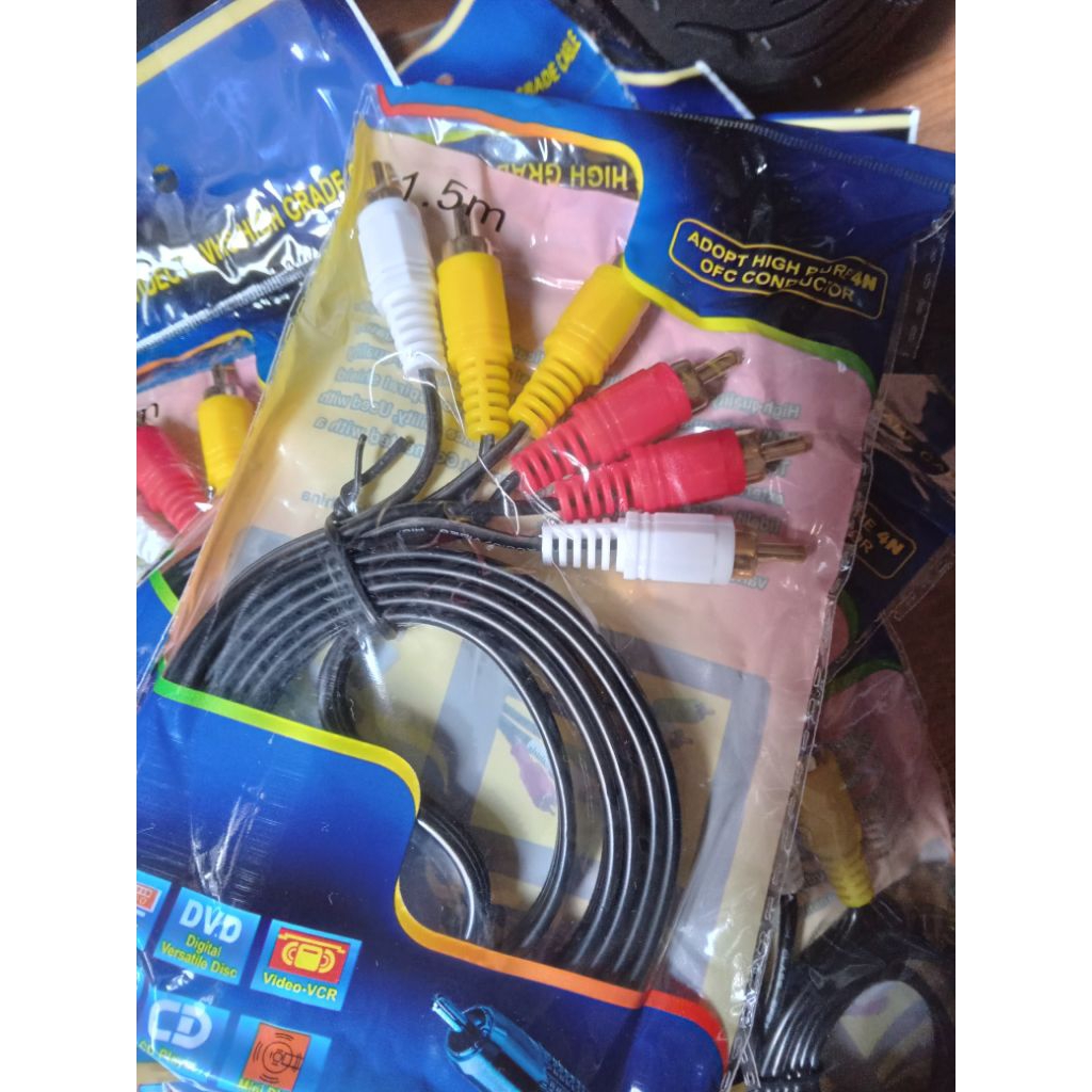 Kabel RCA 3 jack to 3 jack