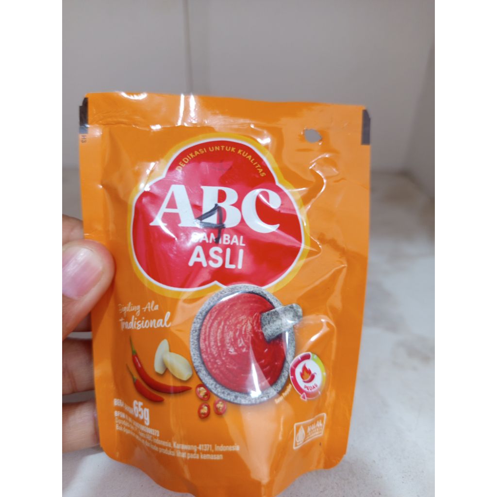 Saus Sambal Asli ABC//Saus ABC Pouch