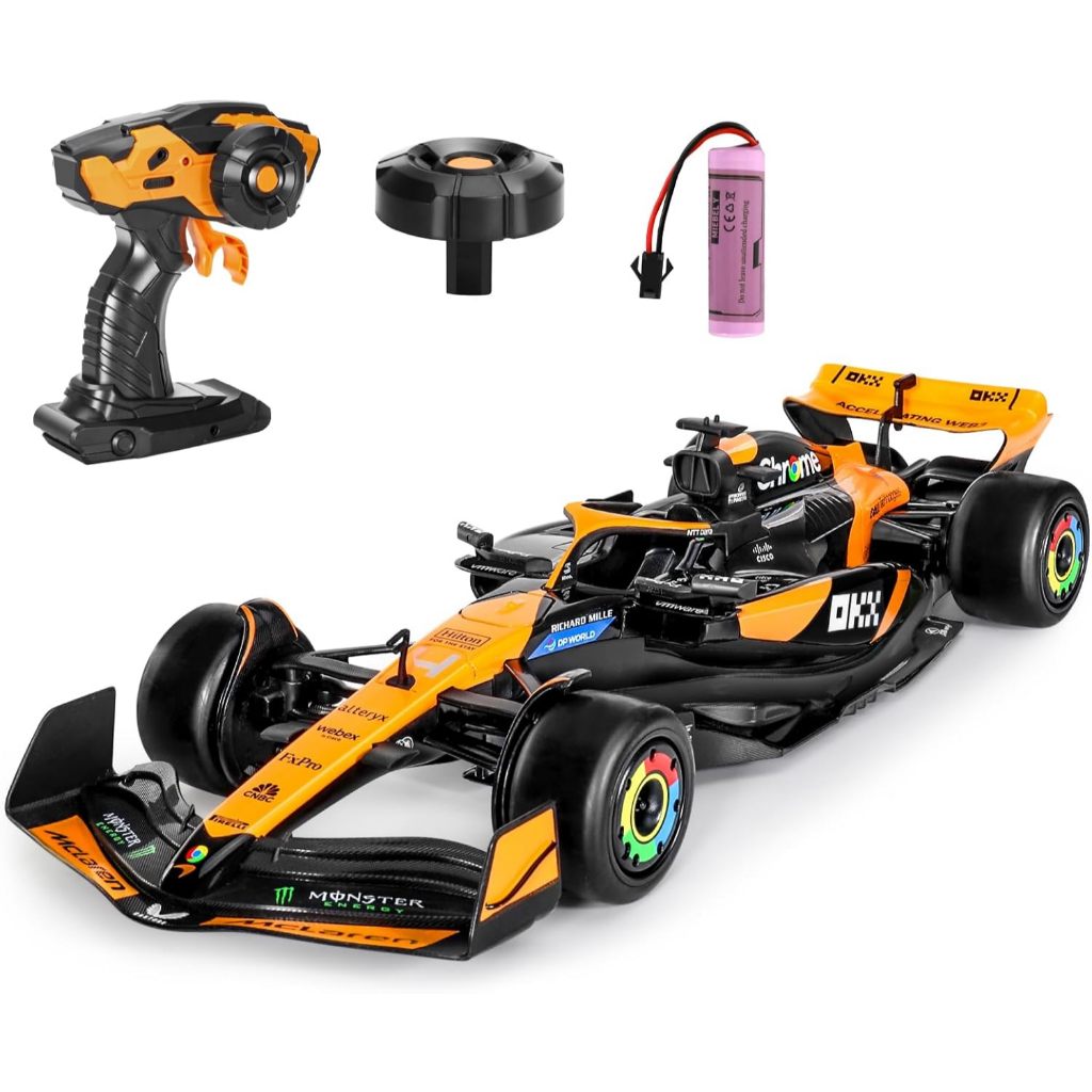MIEBELY Authentic Licensed 1/14 McLaren F1 Remote Control Car – Formula 1 Collection RC car Series f