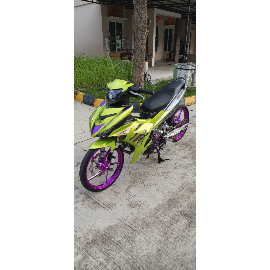 baut titanium cacing body mx king 28 baut