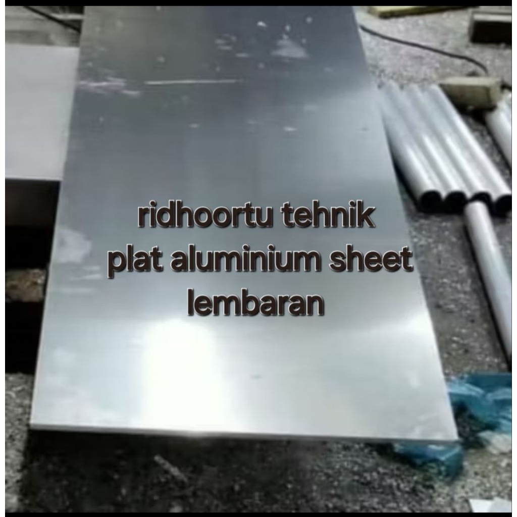 plat aluminium sheet lembaran tebal 1mm x 400mm x 1000mm
