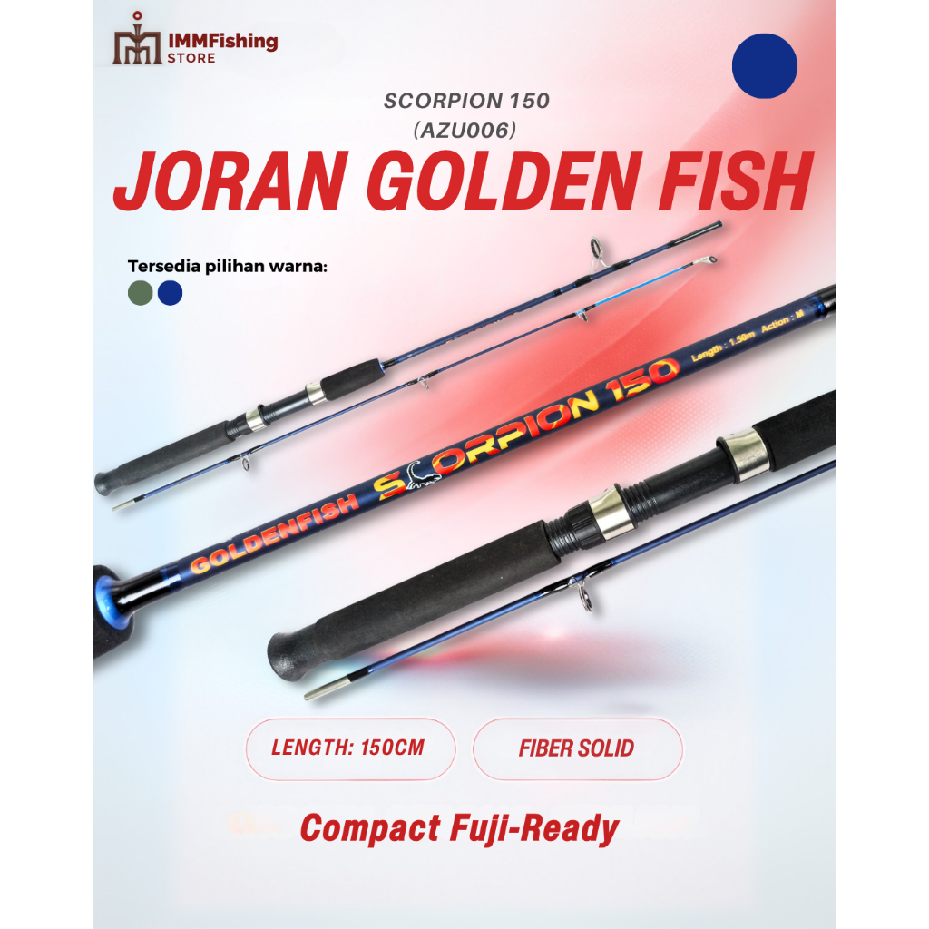 JORAN GOLDEN FISH SCORPION | Tongkat Pancing
