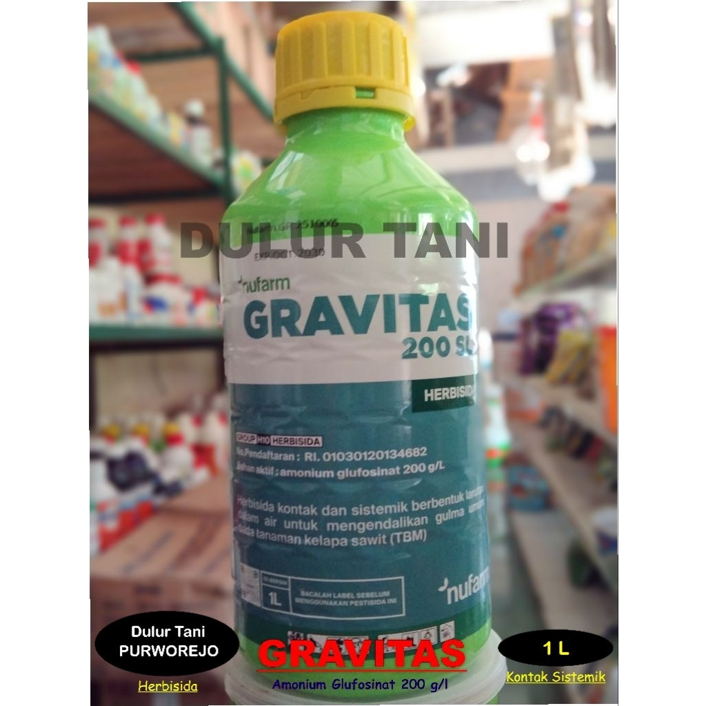 Herbisida Kontak Sistemik GRAVITAS 1 Liter