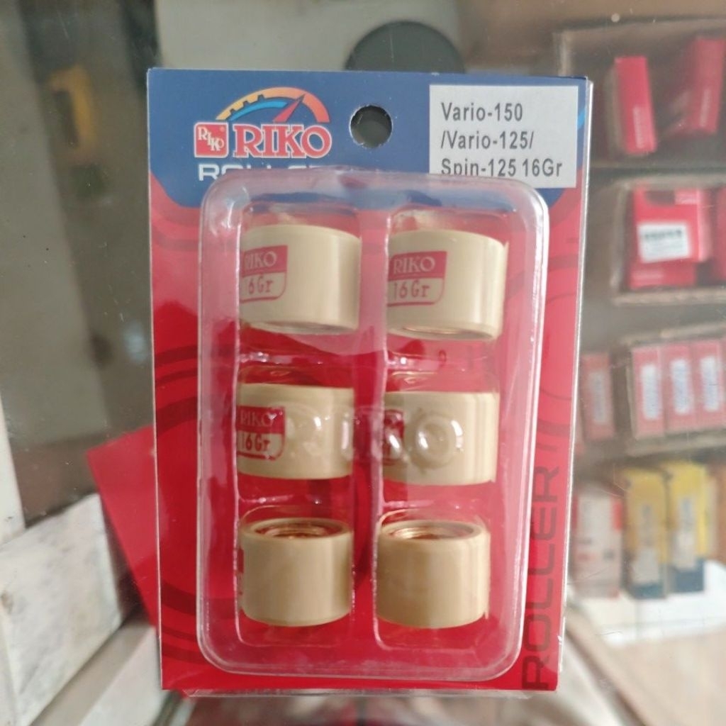 Roller Vario 150 / Vario 125 / Spin 125 – 16 Gram (Isi 6 Pcs)