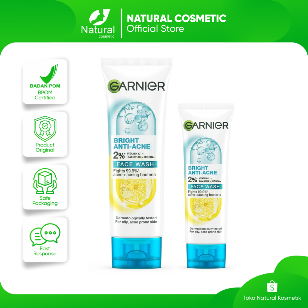 GARNIER Bright Complete Anti Acne Facial Wash