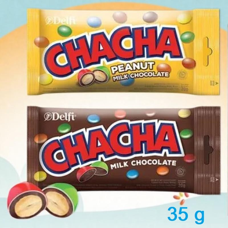 CHACHA 35 G All VARIAN Chacha Chocolate Chacha Peanut chacha coklat chacha kacang